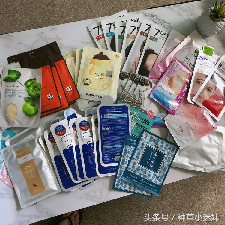 吐血整理20款面膜合集,近2年用过的平价面膜整理