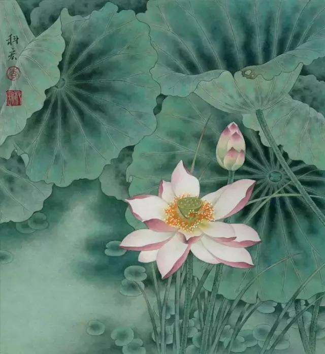 学画荷花和荷叶,荷花怎么画儿童简笔画