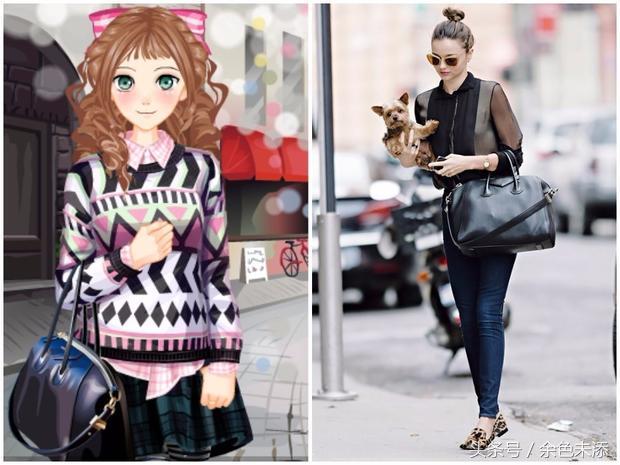 qq秀穿搭同款,qq秀服装搭配