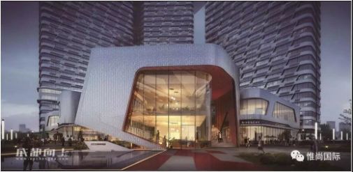 大源核心商务区,大源cbd核心区夜景