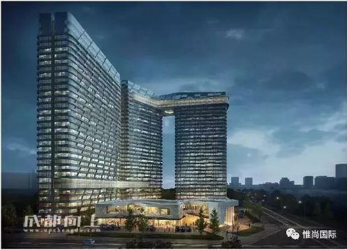 大源核心商务区,大源cbd核心区夜景