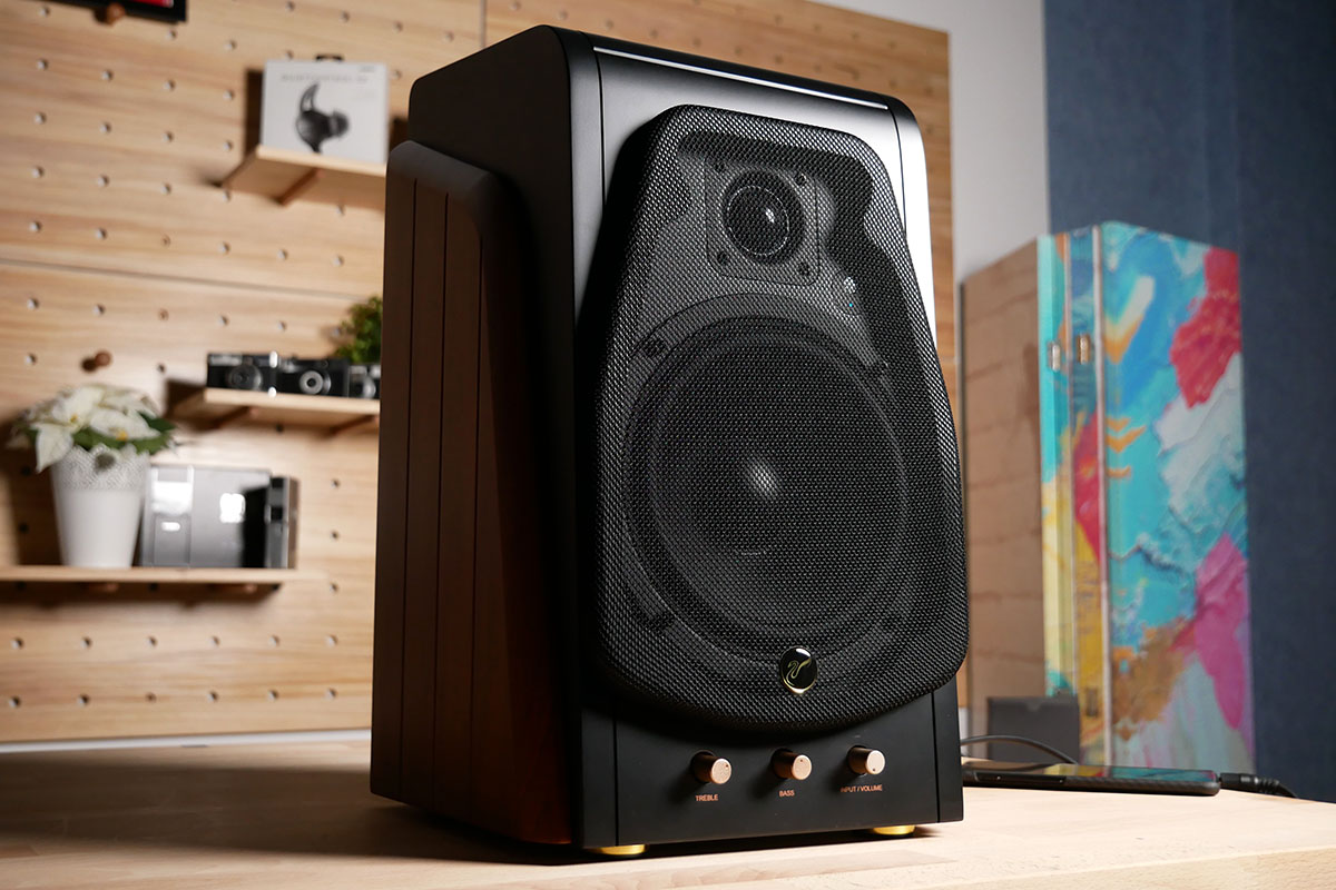 惠威M300MKII三分频有源音箱,惠威m300音箱评测
