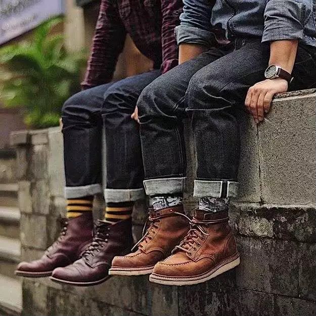 阿美咔叽美式工装靴搭配,美式工装靴推荐
