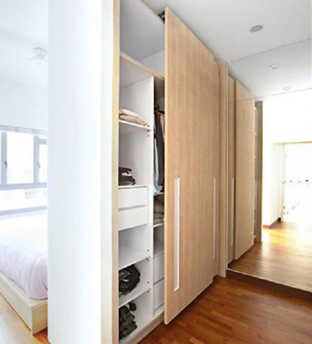 老房子墙面有柜子怎么巧妙改造,把墙拆掉做成柜子怎么样