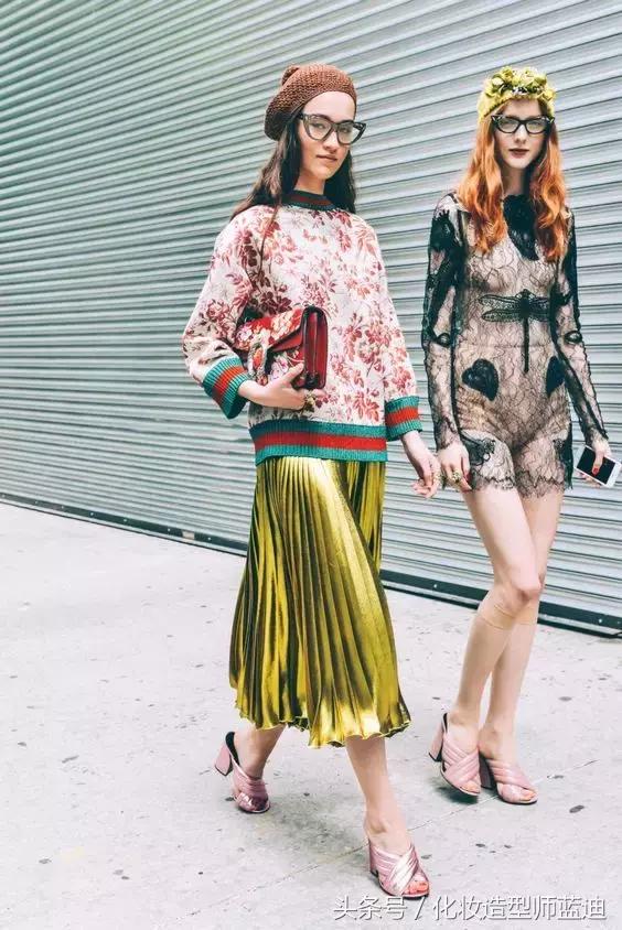 梨形身材穿百褶裙和伞裙哪个显瘦,百褶裙胖mm显瘦遮肉中长款