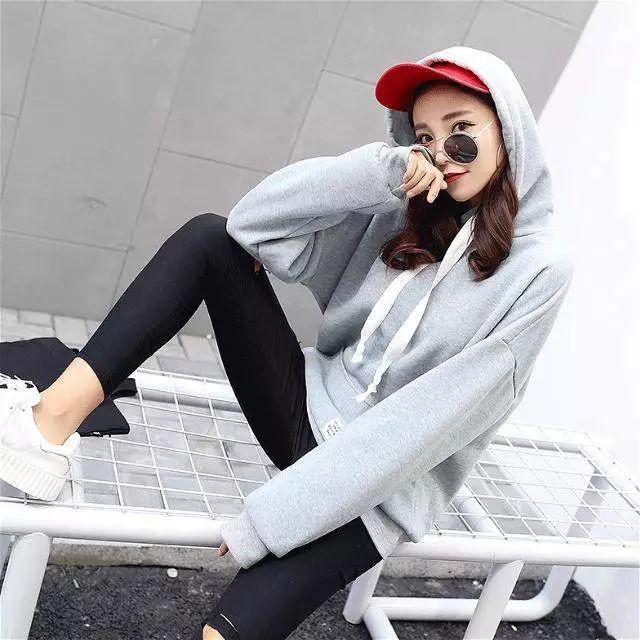 韩系女生好看又显白的卫衣链接,韩国风格少女感卫衣