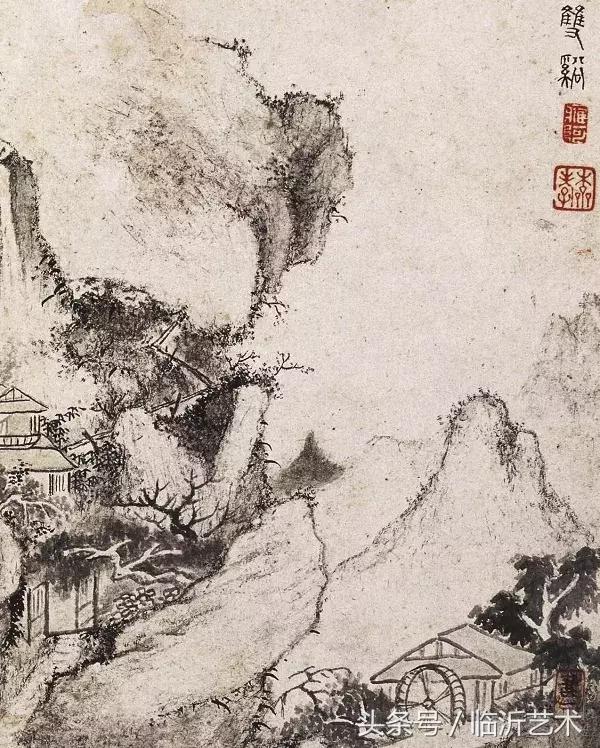 书法枯笔,枯笔之境的图片