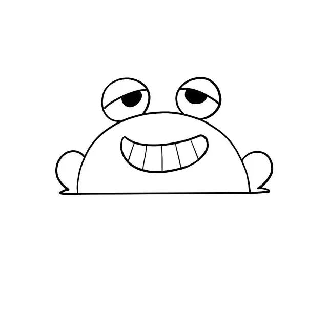 100个超萌简笔画小动物,半圆地球怎么画简笔画