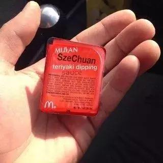 麦当劳买回麦当劳中国,麦当劳四川辣酱和蒜蓉辣酱