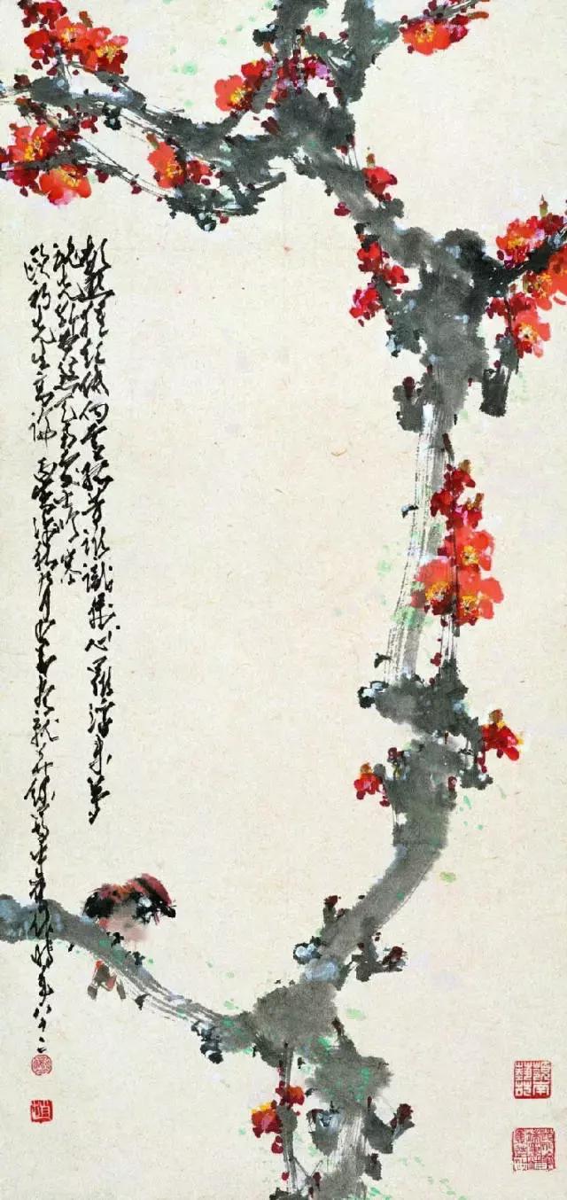 赵少昂花鸟鱼虫图片,中国花鸟大师赵少昂