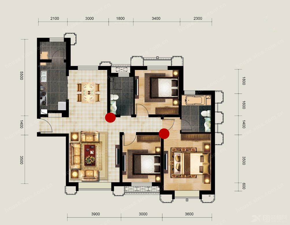 四个柱的路由器怎么摆放信号最强,无线路由器装修在什么位置好