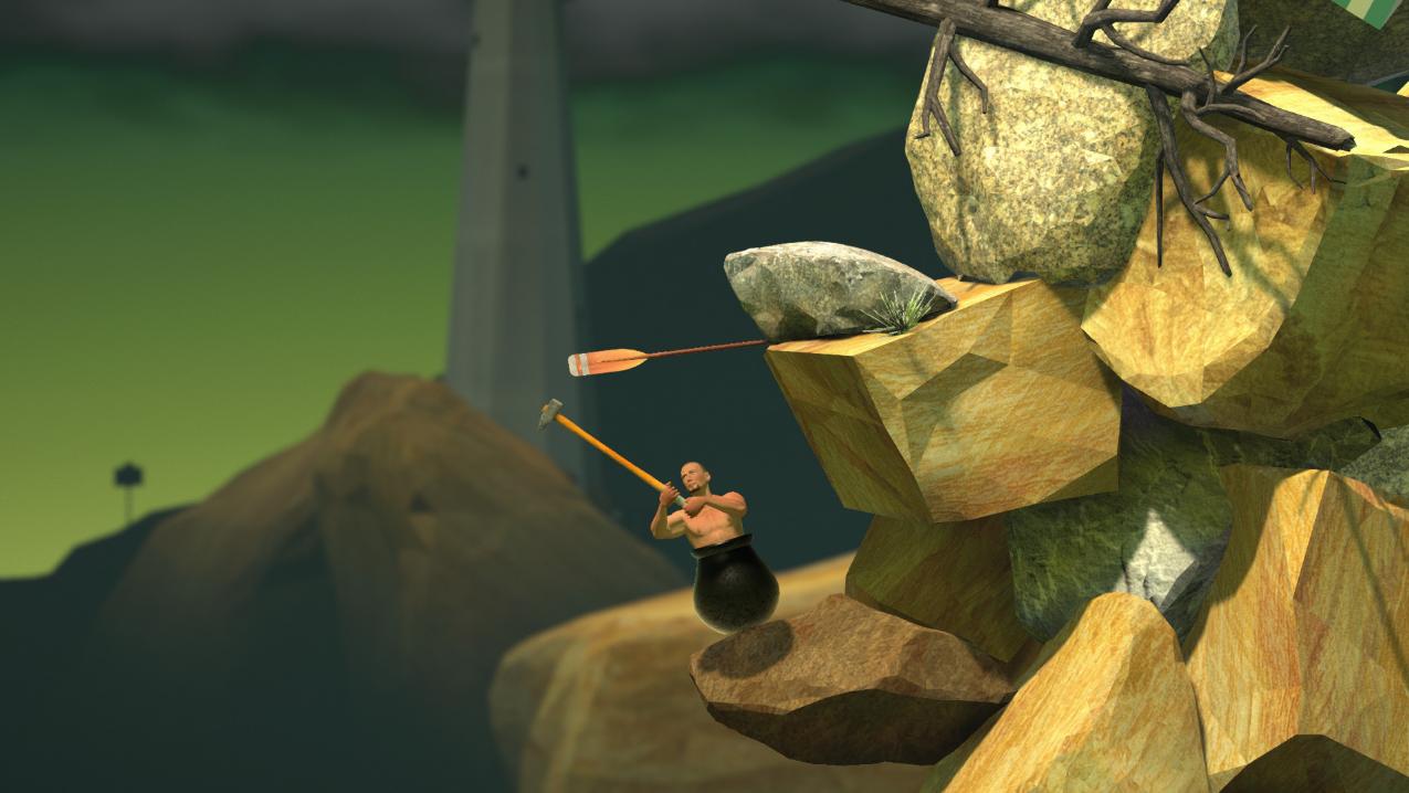 在独立游戏节IGF2018上,最后掘地求升的大锤哥还是拿了一个奖