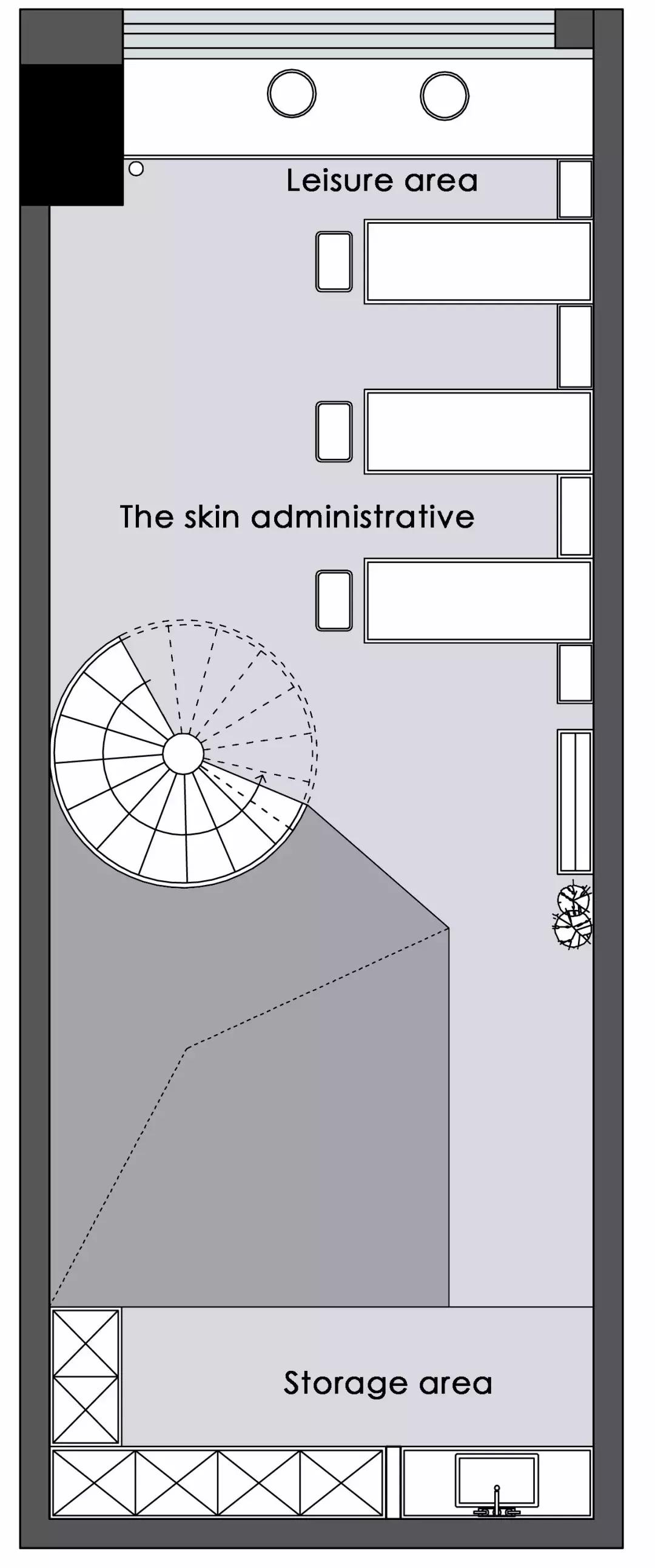 常石设计——一芷皮肤管理中心品牌与空间设计，清新北欧风！