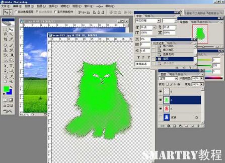 抠图ps非蒙版教程,ps抠图签名的抠图方法