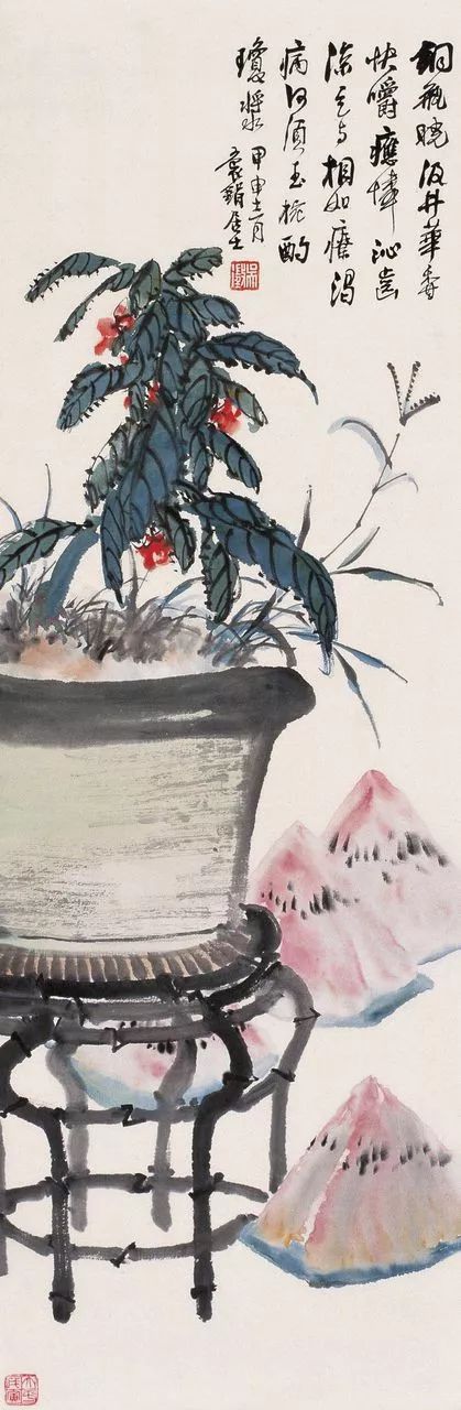 写意山水花鸟画精品欣赏,吴待秋山水画精品欣赏图文