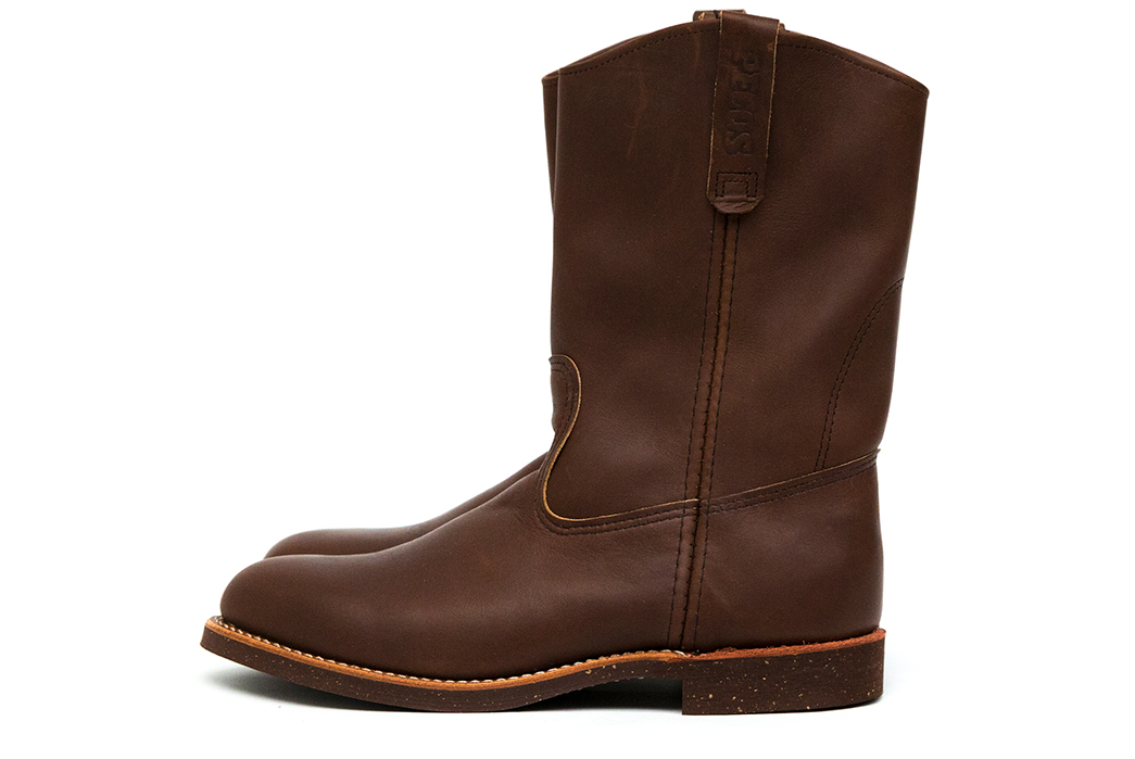 「养牛」落色故事——RedWingPecos皮靴（10年以上）