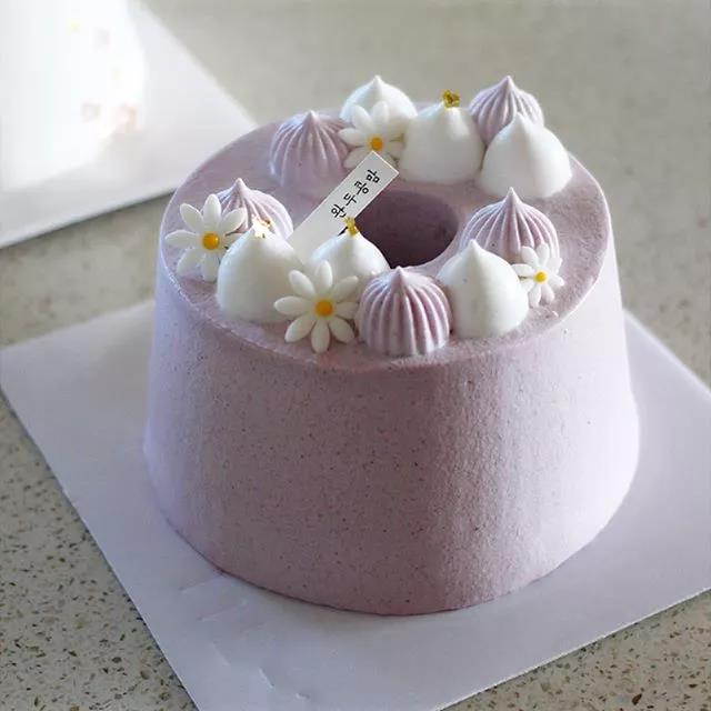 八齿裱花嘴奶油蛋糕简单造型,小孩子奶油蛋糕造型简单