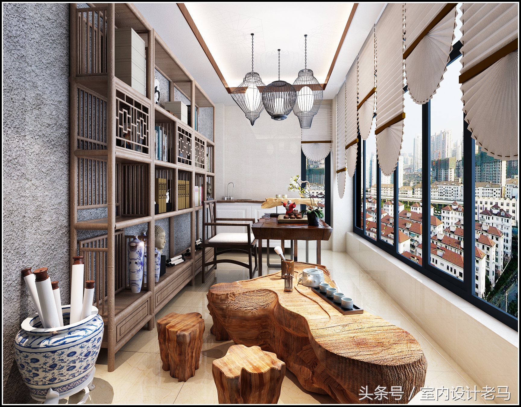 振兴湖境臻园140装修效果图,泰丰观湖两室两厅装修效果