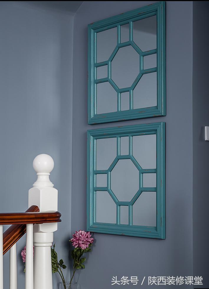 280平轻奢美式,120平美式轻奢风高级蓝灰