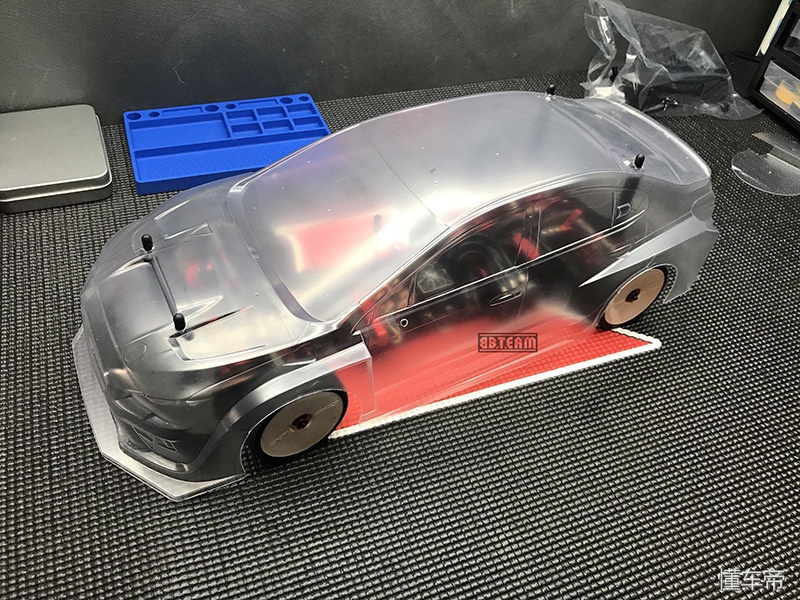 超人继续分享KYOSHOTF7的新车壳