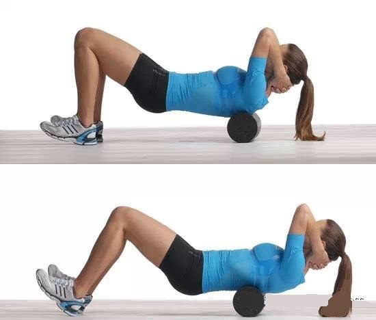 健身泡沫轴瘦大腿,泡沫轴减肥运动