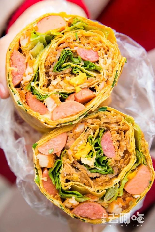 称霸徐汇5年的神级煎饼摊，学生*党**可以免排队！