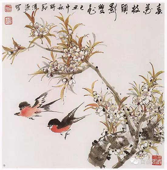 桃花的步骤画法，春天桃花盛开手把手教你画。