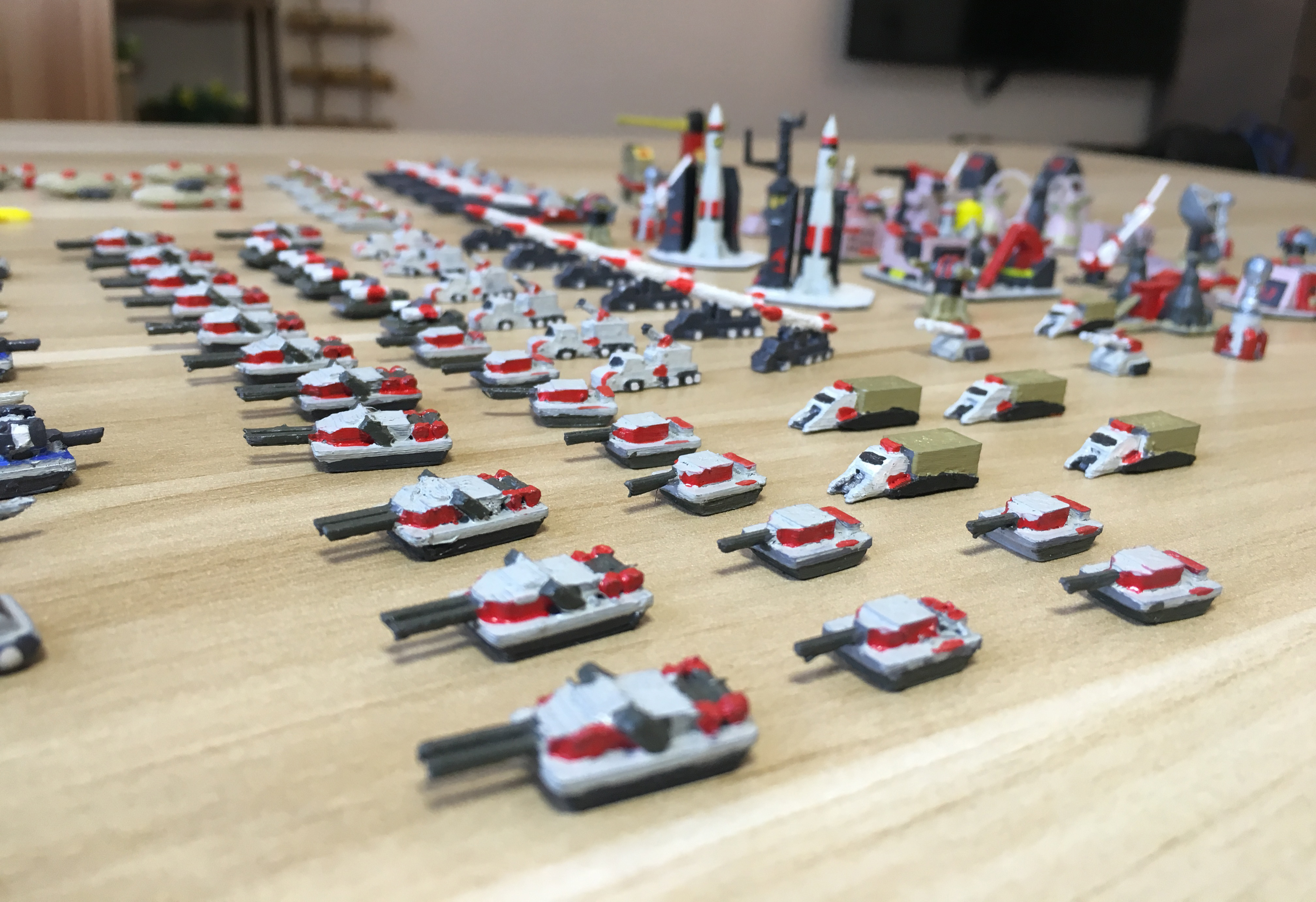 红色警戒各阵营的模型,红色警戒的高清建模