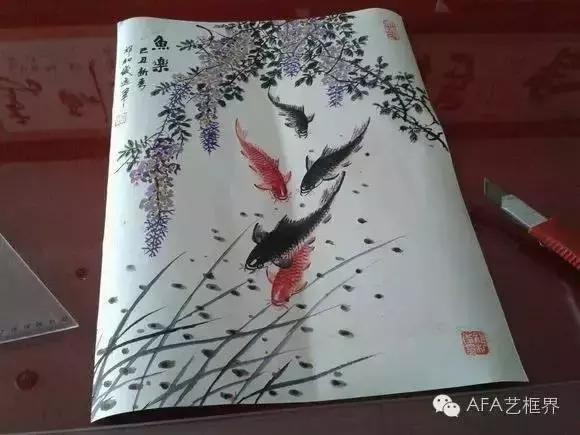 国画装裱的方法与价格,国画损毁获赔300万