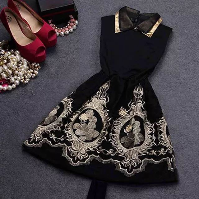 蝴蝶结连衣裙漂亮迷人,清纯迷人瘦身连衣裙