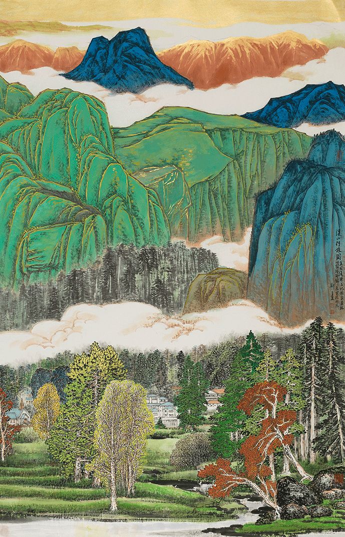 郑百重画家,郑百重山水画讲堂全集