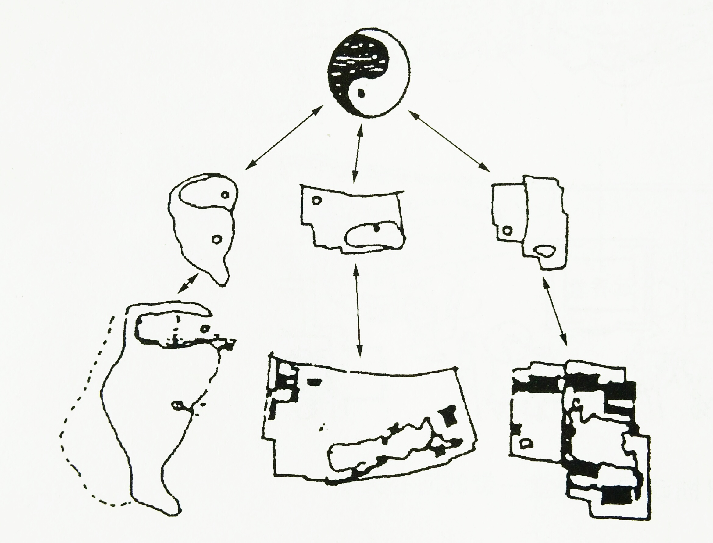园林建筑排布讲究观景空间布局,园林建筑布局