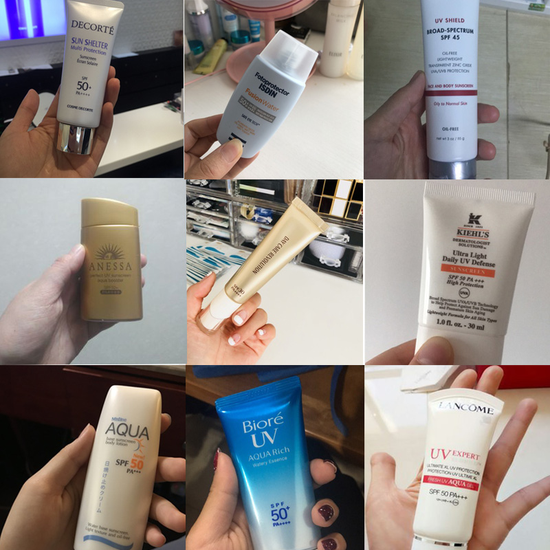 101款防晒霜评测,十大网红防晒霜大测评