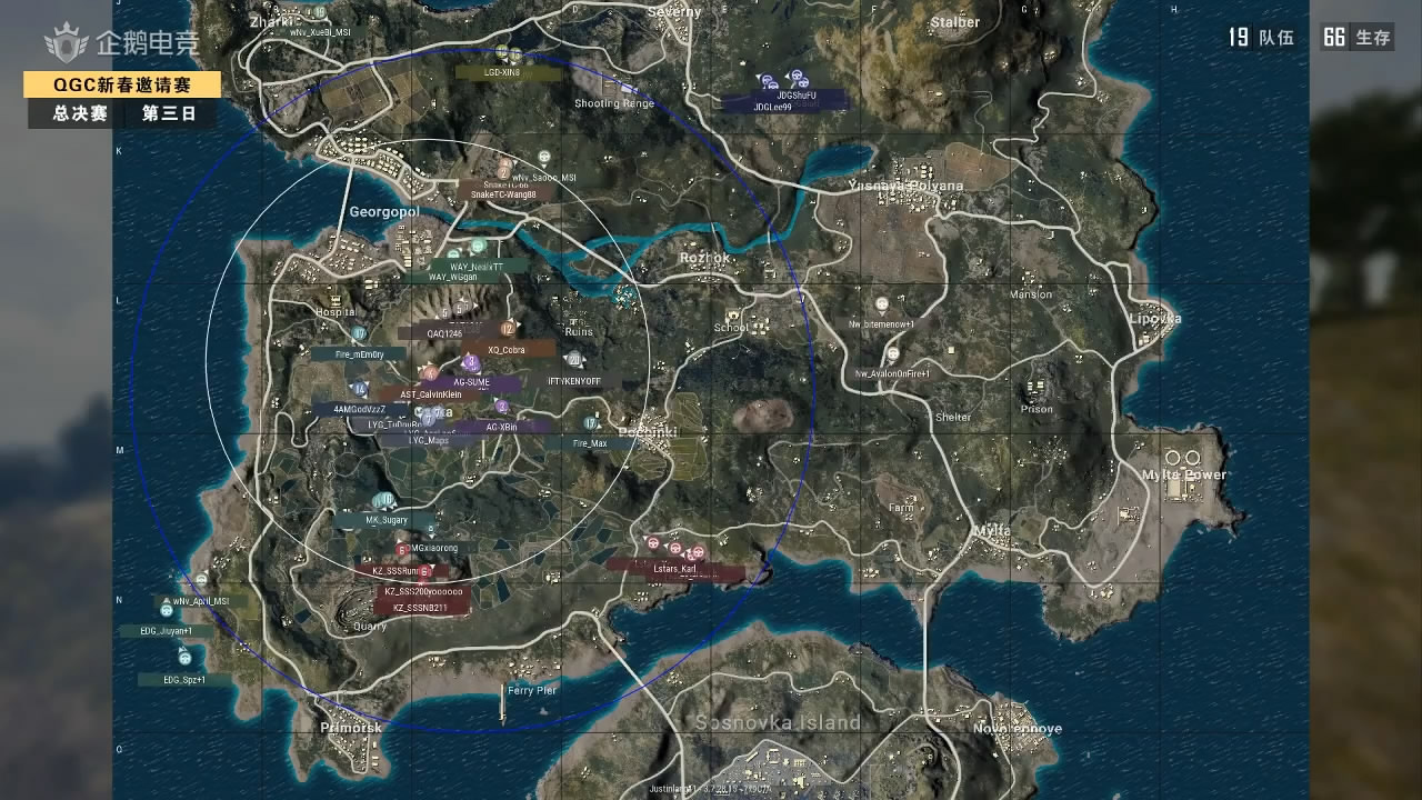 jdg绝地求生决赛,绝地求生qgc直播2018