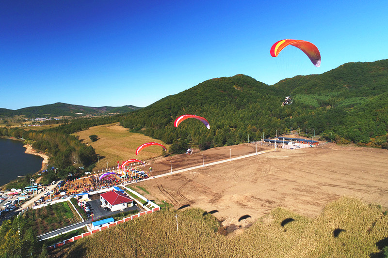 双阳滑翔伞一日游价格表,长春附近双阳滑翔伞基地