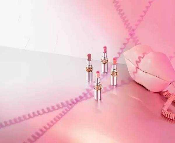 ysl银管桃粉色,ysl与zoekravitz联名银管口红试色