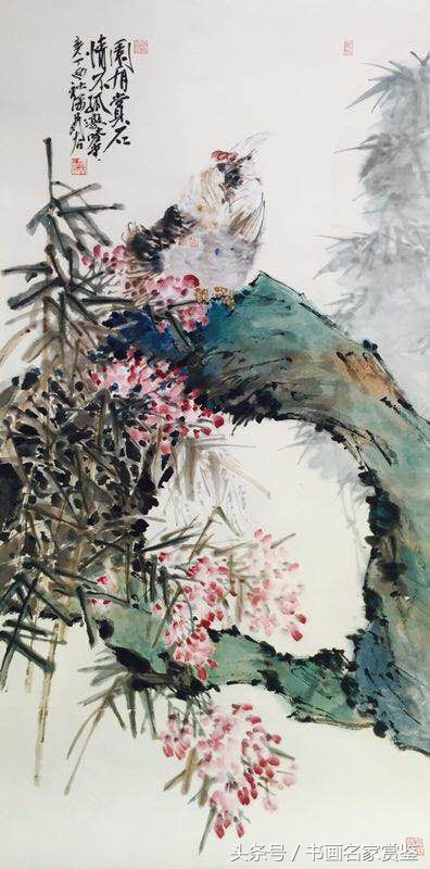 中国名家画凤凰作品欣赏,画家晁谷先生作品高清