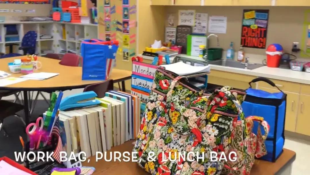 美国小学女教师的一天(扒一扒衣食住行化妆品)