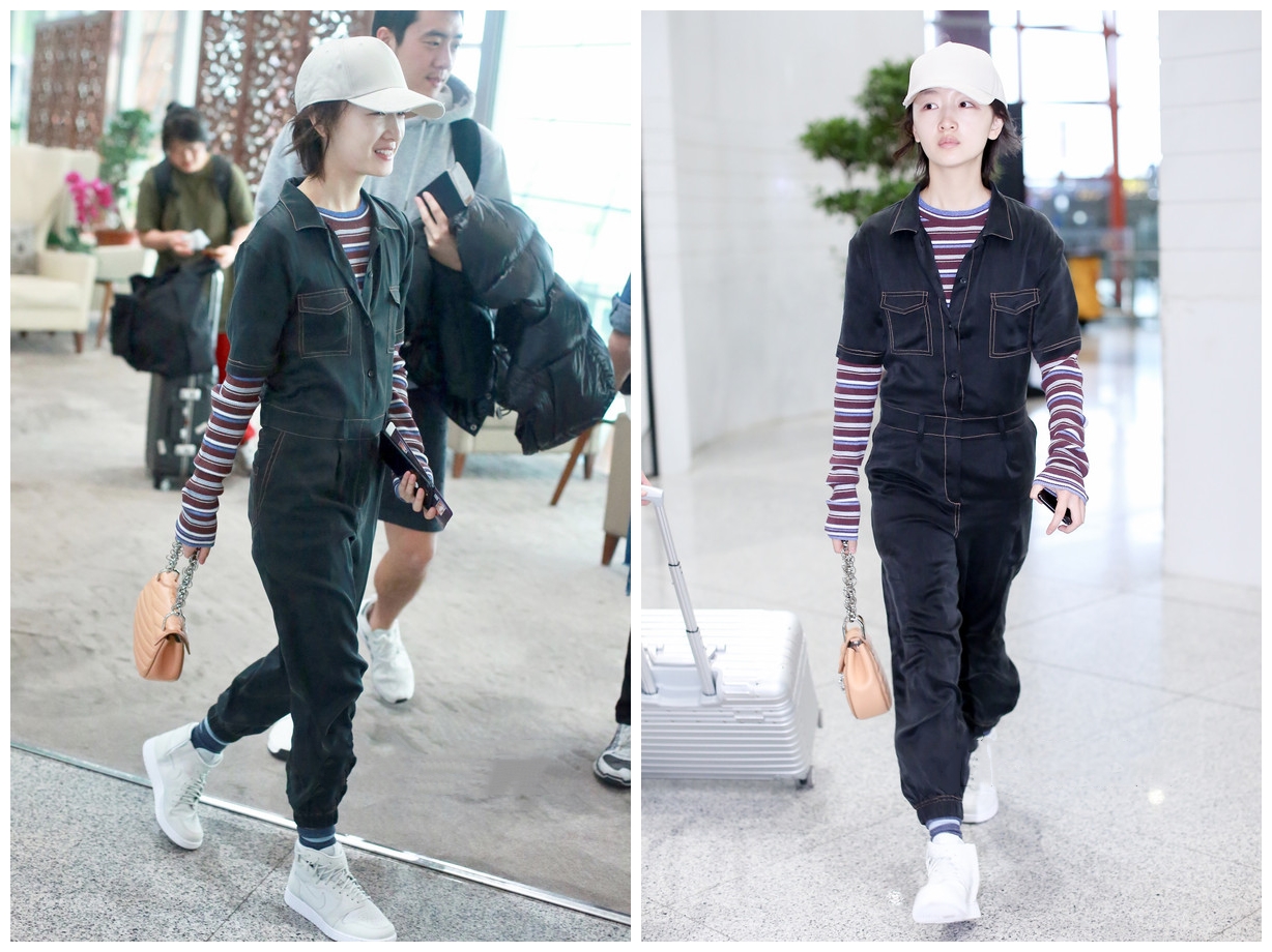 周冬雨burberry格子裙,周冬雨最新款burberry格子衬衫