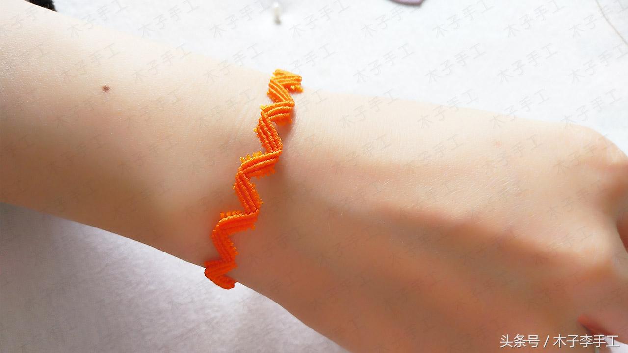 看了教程学不会咋办,最简单快速完成的纯红绳手链