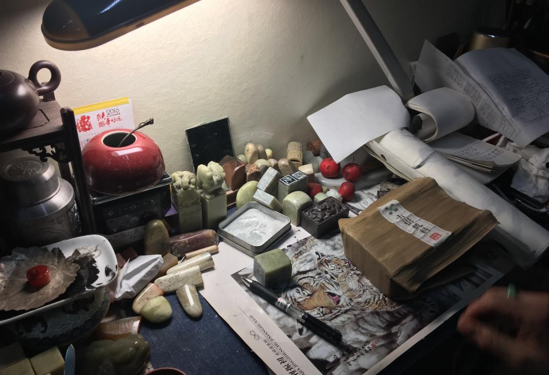 书画名家郭婧和格致文玩的故事