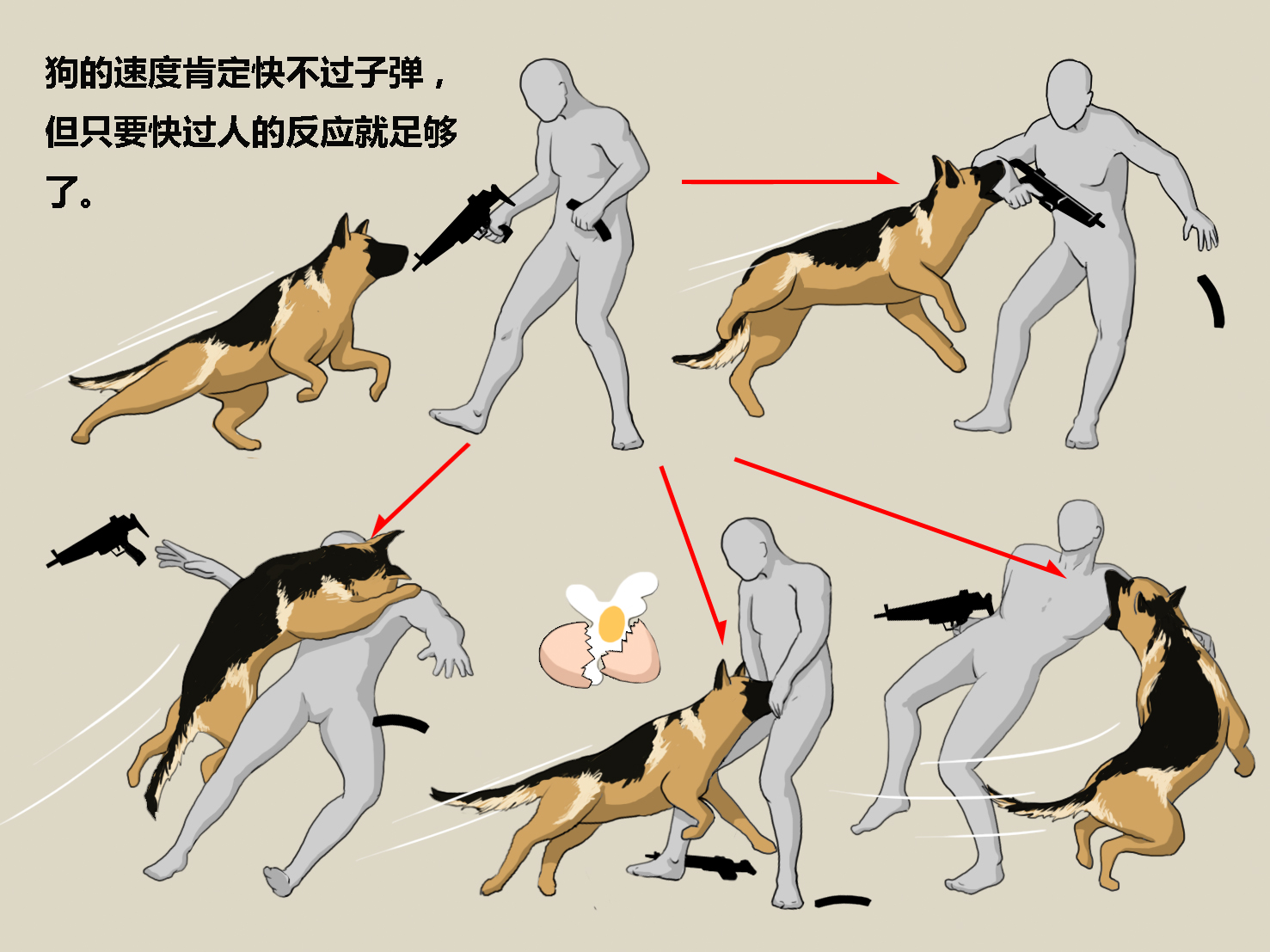 军犬的一生漫画,进击的军犬