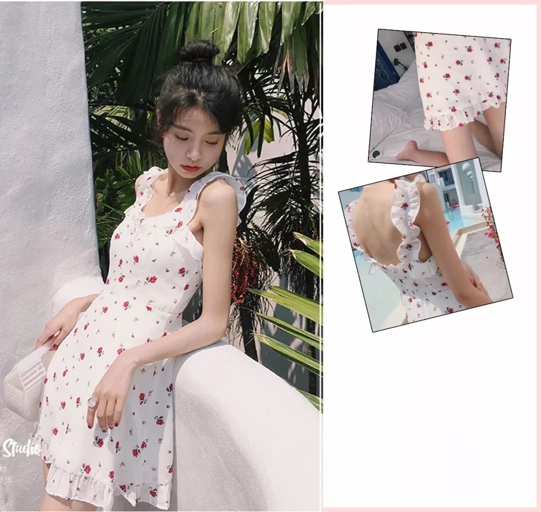 适合夏天的小碎花裙子,夏天碎花裙什么颜色好看