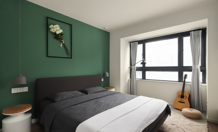 熙龙湾装修效果图实景案例,熙海岸56平装修效果图