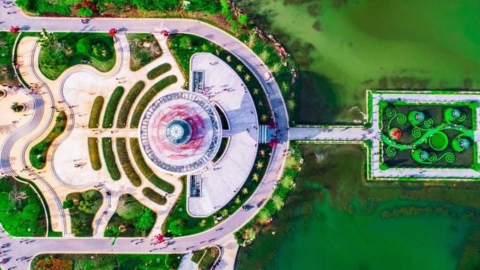 花博园滁州风景,滁州花博园公园美景