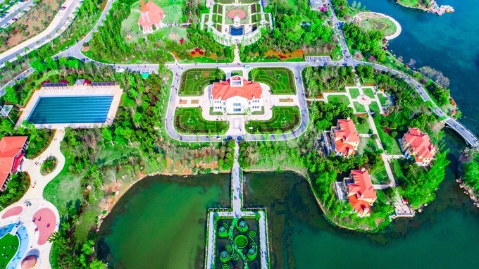 滁州花博园秋景,秋天滁州花博园图片