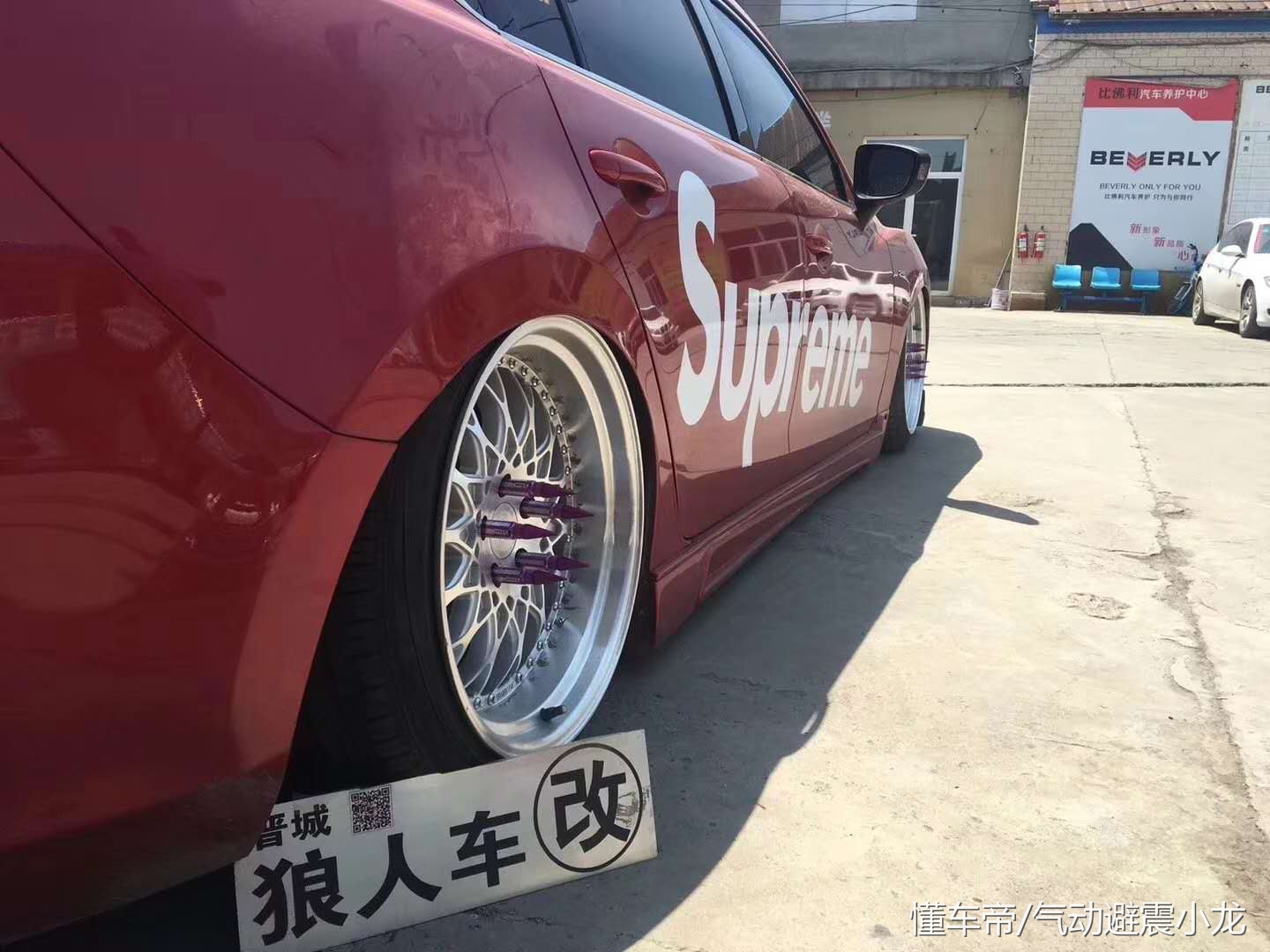 乖乖马自达6阿特兹改装气动避震低趴姿态太漂亮了