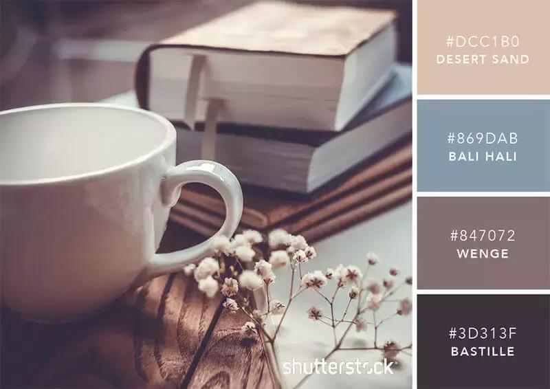 相见恨晚的色彩搭配,两种好看的颜色搭配