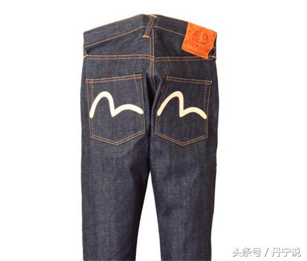 日本潮牌福神evisu渐变紫色牛仔裤,evisu福神牛仔裤怎么辨真假