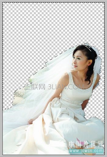 ps抠图后怎么拉出来换白底图,ps抠图后怎么拉出来选区